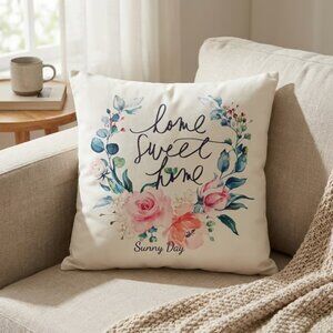 Sunny Days Spring/Summer Décor 18" Pillow Covers (set of 2)